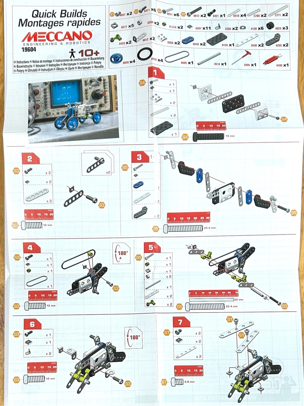 Meccano Engineering & Robotics Innovationo Set Quick Builds #19604 - Picture 4 of 12